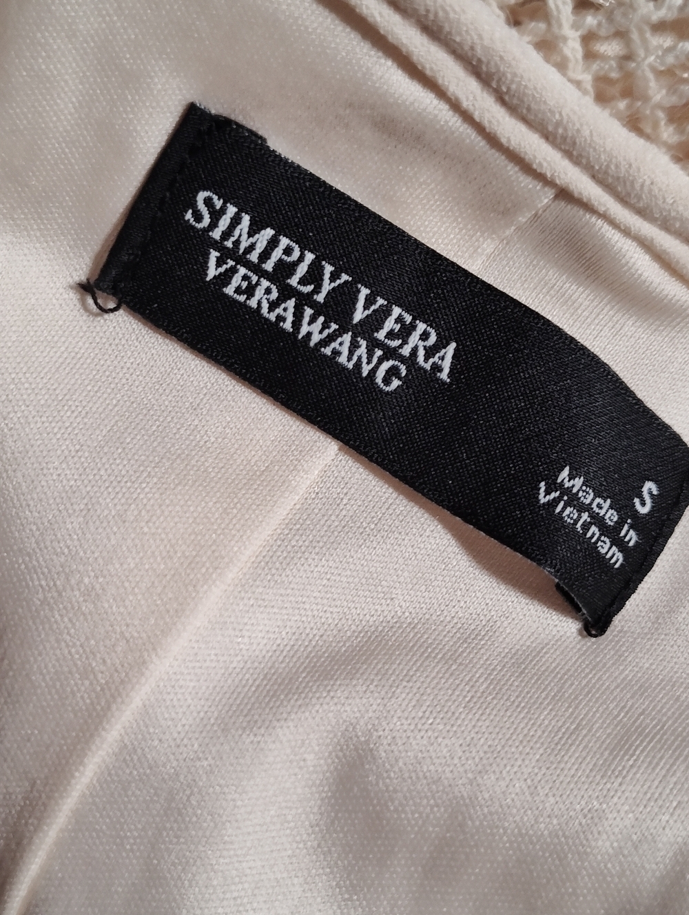 Simply Vera Vera Wang Ivory Sequin A-Line Skirt - Picture 8 of 15